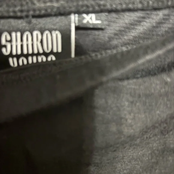 Sharon Young Black Maxi Tiered Skirt - Picture 2 of 4